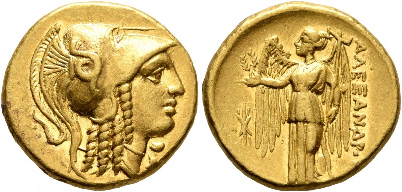 KINGS OF MACEDON. Alexander III ‘the Great’, 336-323 BC. Stater (Gold, 18 mm, 8....