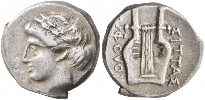 IONIA. Kolophon. Circa 310-294 BC. Drachm (Silver, 15 mm, 3.00 g, 11 h), Sittas,...