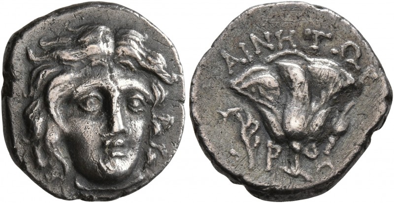 ISLANDS OFF CARIA, Rhodos. Rhodes. Circa 205-190 BC. Drachm (Silver, 15 mm, 2.75...