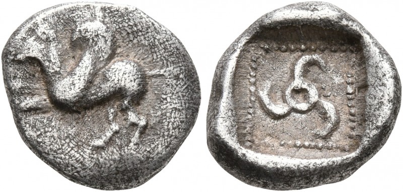 DYNASTS OF LYCIA. Uncertain dynast, circa 480/70-430 BC. 1/6 Stater (Silver, 11 ...