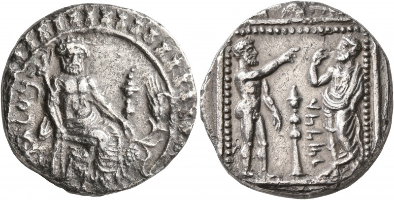 CILICIA. Tarsos. Tarkumuwa (Datames), satrap of Cilicia and Cappadocia, 384-361/...