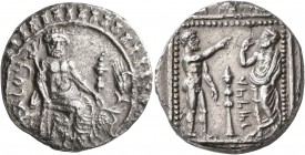 CILICIA. Tarsos. Tarkumuwa (Datames), satrap of Cilicia and Cappadocia, 384-361/0 BC. Stater (Silver, 22 mm, 10.00 g, 9 h). &#67649;&#67663;&#67659;&#...