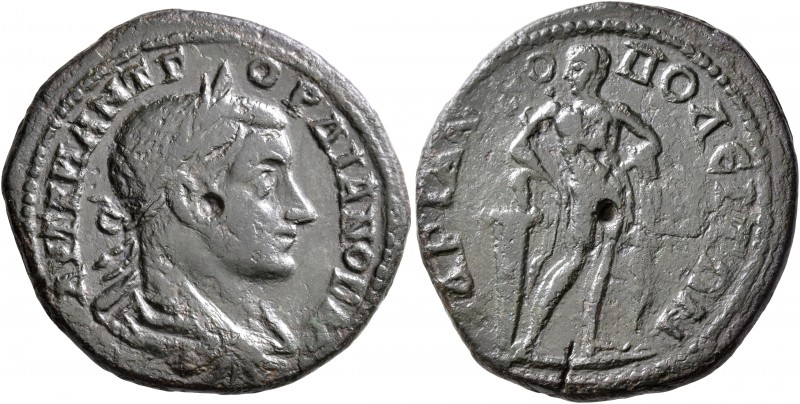 THRACE. Hadrianopolis. Gordian III, 238-244. Tetrassarion (Bronze, 28 mm, 10.29 ...