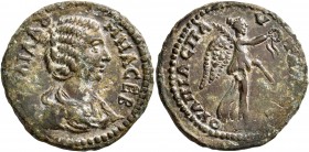THRACE. Pautalia. Julia Domna, Augusta, 193-217. Diassarion (Bronze, 24 mm, 7.37 g, 12 h). IOYΛIA ΔOMNA CEB Draped bust of Julia Domna to right. Rev. ...