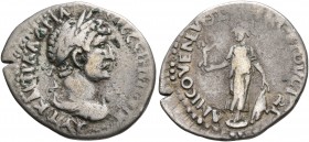 PONTUS. Amisus. Hadrian, 117-138. Drachm (Silver, 19 mm, 2.68 g, 7 h), CY 163 = 131/2. ΑΥΤ ΚΑΙ ΤΡΑ ΑΔΡΙΑΝΟϹ ϹΕΒ Π Π ΥΠ Γ Laureate, draped and cuirasse...