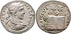 PONTUS. Amasia. Severus Alexander, 222-235. Hexassarion (Bronze, 34 mm, 26.45 g, 1 h), CY 234 = 232/3. ΑΥ Κ ϹЄΥΗ ΑΛЄΞΑΝΔΡΟϹ Laureate, draped and cuira...