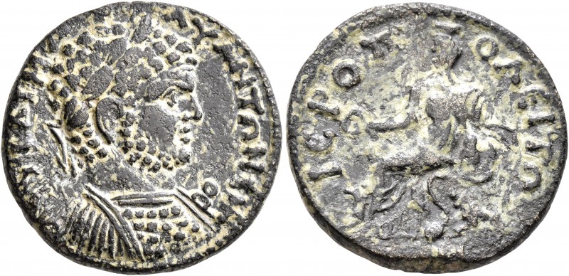 PHRYGIA. Hierapolis. Caracalla, 198-217. Diassarion (Bronze, 24 mm, 9.73 g, 6 h)...