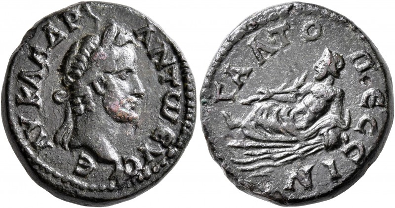 GALATIA. Pessinus. Antoninus Pius, 138-161. Assarion (Bronze, 21 mm, 7.11 g, 6 h...