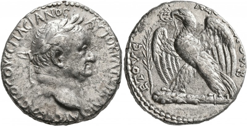 SYRIA, Seleucis and Pieria. Antioch. Vespasian, 69-79. Tetradrachm (Silver, 25 m...