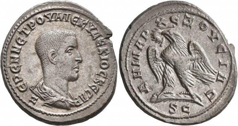 SYRIA, Seleucis and Pieria. Antioch. Herennius Etruscus, as Caesar, 249-251. Tet...