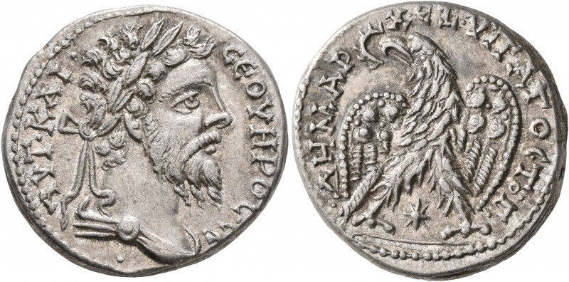 SYRIA, Seleucis and Pieria. Laodicea ad Mare. Septimius Severus, 193-211. Tetrad...