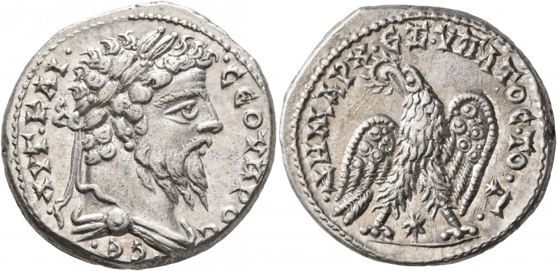 SYRIA, Seleucis and Pieria. Laodicea ad Mare. Septimius Severus, 193-211. Tetrad...