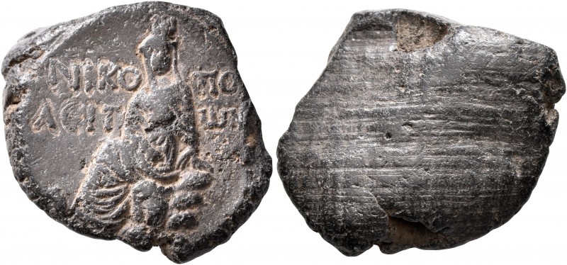 SYRIA, Seleucis and Pieria. Nicopolis Seleucis. Seal (Terracotta, 23 mm, 2.54 g)...