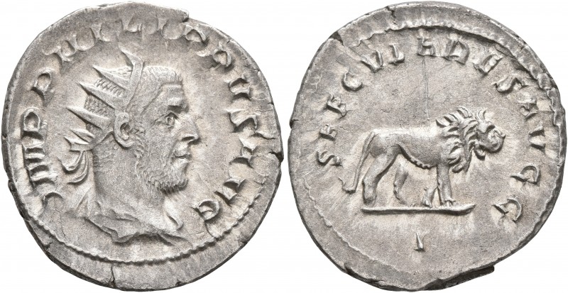 Philip I, 244-249. Antoninianus (Silver, 23 mm, 4.57 g, 6 h), Rome, 248. IMP PHI...