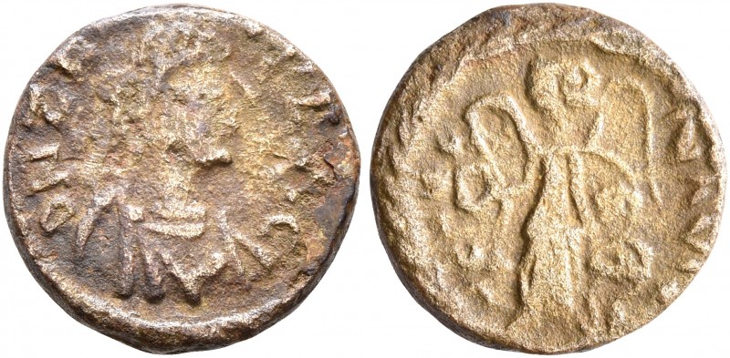 Zeno, second reign, 476-491. Nummus (Bronze, 11 mm, 1.24 g, 7 h), Constantinopol...