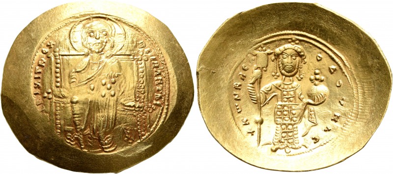 Constantine X Ducas, 1059-1067. Histamenon (Gold, 28 mm, 4.44 g, 6 h), Constanti...