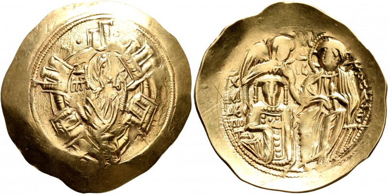 Michael VIII Palaeologus, 1261-1282. Hyperpyron (Electrum, 28 mm, 4.28 g, 7 h), ...