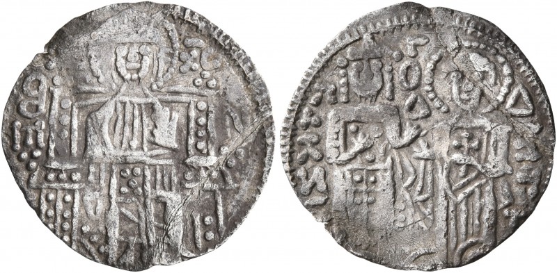 John VI Cantacuzene, second reign, 1353-1354. Basilikon (Silver, 18 mm, 0.94 g, ...