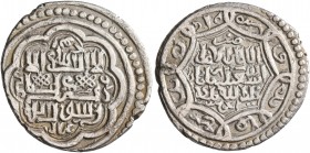 ISLAMIC, Mongols. Ilkhanids. Abu Sa'id Bahadur, AH 716-736 / AD 1316-1335. 2 Dirhams (Silver, 20 mm, 2.92 g, 11 h), Ankuriya, AH 734 = AD 1333/4. Albu...