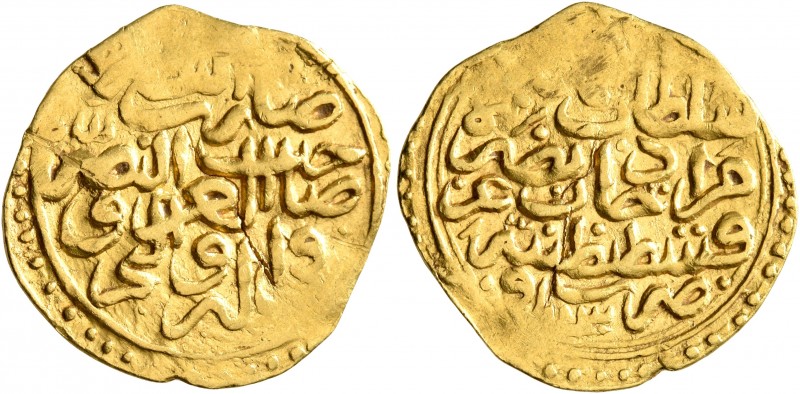 ISLAMIC, Ottoman Empire. Mehmed III, AH 1003-1012 / AD 1595-1603. Sultani (Gold,...