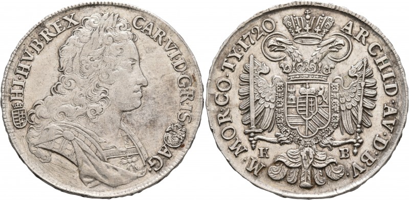 AUSTRIA. Holy Roman Empire. Karl VI, Emperor, 1711-1740. Taler (Silver, 41 mm, 2...