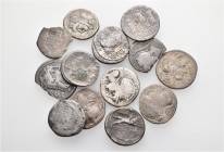 A lot containing 13 silver coins. Includes: Roman Republican. Fair to fine. LOT SOLD AS IS, NO RETURNS. 13 coins in lot.


From the old stock of a ...