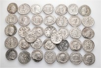 A lot containing 37 silver coins. All: Roman Imperial. About very fine to good very fine. LOT SOLD AS IS, NO RETURNS. 37 coins in lot.


From the o...