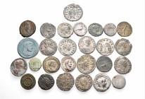A lot containing 6 silver and 21 bronze coins. All: Roman Imperial. Fine to very fine. LOT SOLD AS IS, NO RETURNS. 27 coins in lot.


From a Swiss ...