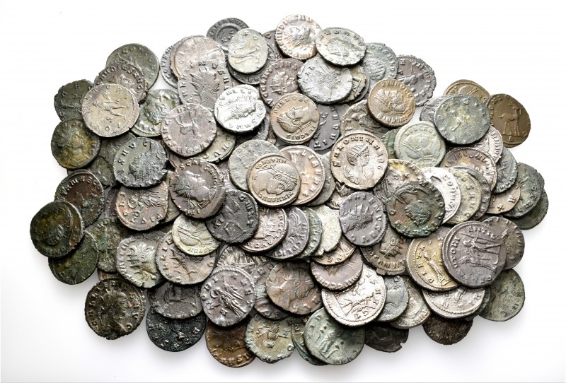 A lot containing 12 silver and 104 bronze coins. All: Roman Imperial. Fine to ve...