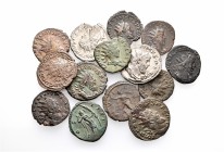 A lot containing 4 silver and 10 bronze coins. All: Gallic Empire. About very fine to very fine. LOT SOLD AS IS, NO RETURNS. 14 coins in lot.


Fro...