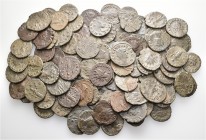A lot containing 95 bronze coins. All: Claudius II. Fine to very fine. LOT SOLD AS IS, NO RETURNS. 95 coins in lot.


From the old stock of a well-...