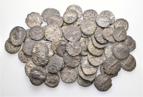 A lot containing 56 bronze coins. All: Claudius II. About very fine to good very fine. LOT SOLD AS IS, NO RETURNS. 56 coins in lot.


From the old ...