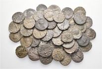A lot containing 51 bronze coins. All: Claudius II. About very fine to good very fine. LOT SOLD AS IS, NO RETURNS. 51 coins in lot.


From the old ...