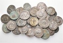 A lot containing 36 bronze coins. Includes: Maximianus. About very fine to good very fine. LOT SOLD AS IS, NO RETURNS. 36 coins in lot.


From the ...