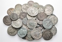 A lot containing 40 bronze coins. All: Maximianus. About very fine to good very fine. LOT SOLD AS IS, NO RETURNS. 40 coins in lot.


From the old s...