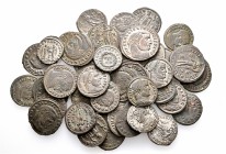 A lot containing 41 bronze coins. All: Licinius I. About very fine to good very fine. LOT SOLD AS IS, NO RETURNS. 41 coins in lot.


From the old s...
