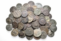 A lot containing 53 bronze coins. All: Licinius I. About very fine to good very fine. LOT SOLD AS IS, NO RETURNS. 53 coins in lot.


From the old s...
