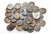 A lot containing 38 bronze coins. All: Divus Constantine I. About very fine to good very fine. LOT SOLD AS IS, NO RETURNS. 38 coins in lot.


From ...