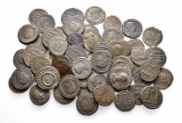 A lot containing 60 bronze coins. All: Constantine II. Very fine to extremely fine. LOT SOLD AS IS, NO RETURNS. 60 coins in lot.


From the old sto...