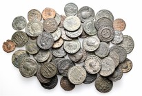 A lot containing 57 bronze coins. All: Constantine II. Very fine to extremely fine. LOT SOLD AS IS, NO RETURNS. 57 coins in lot.


From the old sto...