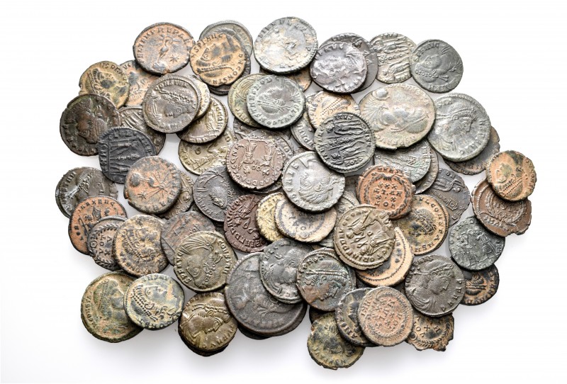 A lot containing 76 bronze coins. All: Constans. Very fine to extremely fine. LO...