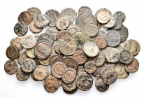 A lot containing 75 bronze coins. All: Constantius II. About very fine to very fine. LOT SOLD AS IS, NO RETURNS. 75 coins in lot.


From the old st...