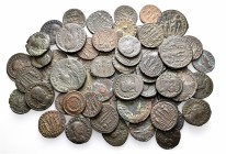 A lot containing 61 bronze coins. All: Constantius II. About very fine to very fine. LOT SOLD AS IS, NO RETURNS. 61 coins in lot.


From the old st...