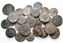 A lot containing 27 bronze coins. All: Constantius Gallus and Magnentius. About very fine to very fine. LOT SOLD AS IS, NO RETURNS. 27 coins in lot.
...