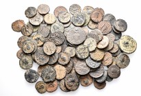 A lot containing 95 bronze coins. All: Arcadius. Fine to about very fine. LOT SOLD AS IS, NO RETURNS. 95 coins in lot.


From the old stock of a we...