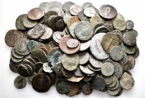 A lot containing 197 bronze coins. Includes: Greek, Roman Imperial, Byzantine. Fair to fine. LOT SOLD AS IS, NO RETURNS. 197 coins in lot.


From t...