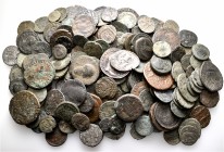 A lot containing 203 bronze coins. Includes: Greek, Roman Imperial, Byzantine. Fair to fine. LOT SOLD AS IS, NO RETURNS. 203 coins in lot.


From t...