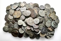 A lot containing 195 bronze coins. Includes: Greek, Roman Imperial, Byzantine. Fair to fine. LOT SOLD AS IS, NO RETURNS. 195 coins in lot.


From t...
