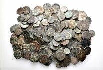 A lot containing 177 bronze coins. Includes: Greek, Roman Imperial and Byzantine. Fair to fine. LOT SOLD AS IS, NO RETURNS. 177 coins in lot.


Fro...