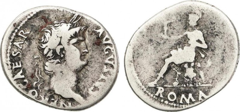 Roman Coins
Empire
Denario. Acuñada el 63-68 d.C. NERÓN. Anv.: NERO CAESAR AVGVS...